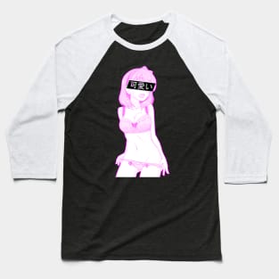 Aesthetic Japanese Girl 20 v2 Baseball T-Shirt